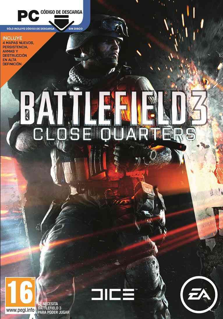Battlefield 3 Close Quarters  Pdlc 2  Code In A Box Pc